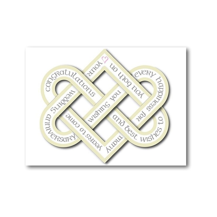 Aniversario de bodas - nudo de amor
