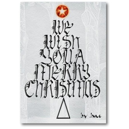 Toivomuspuu - joulukortti