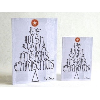 Arbre à souhaits - carte de Noël 2