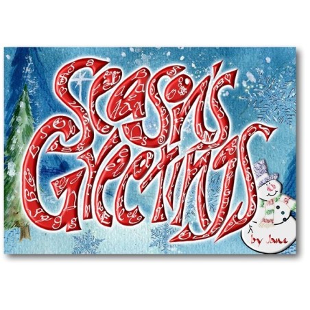 Sæsonens hilsner kort