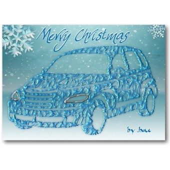 PT Cruiser Weihnachtskarte