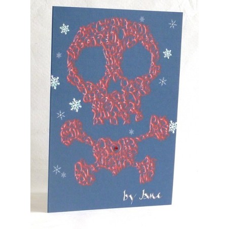 Pirate Skull & Crossbones Christmas Card