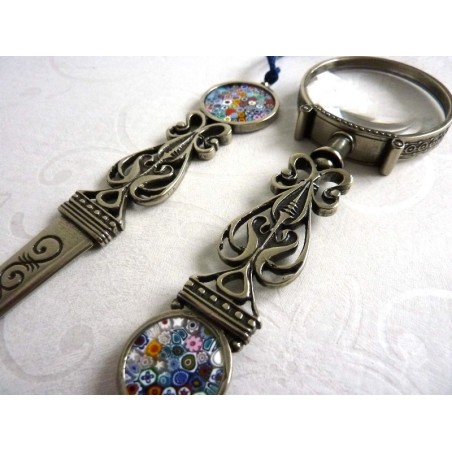 Lupa y Abrecartas con Murrina