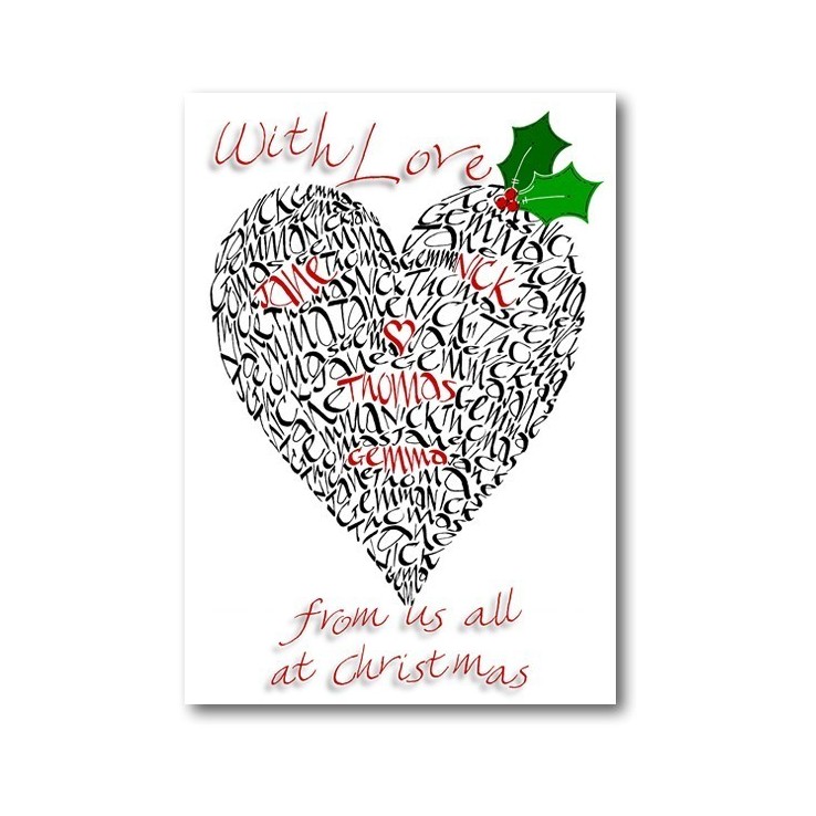 Mi familia navideña