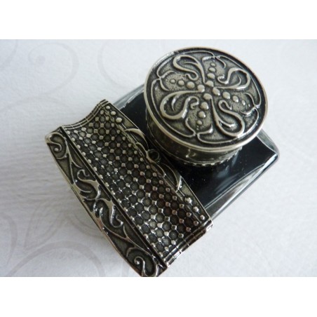 Alpaca inktpot met pennenhouder