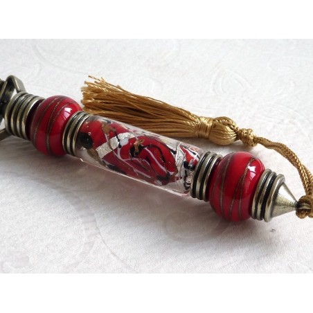 Tagliacarte in alpaca e vetro