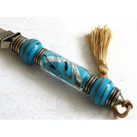 Alpaca en glazen briefopener