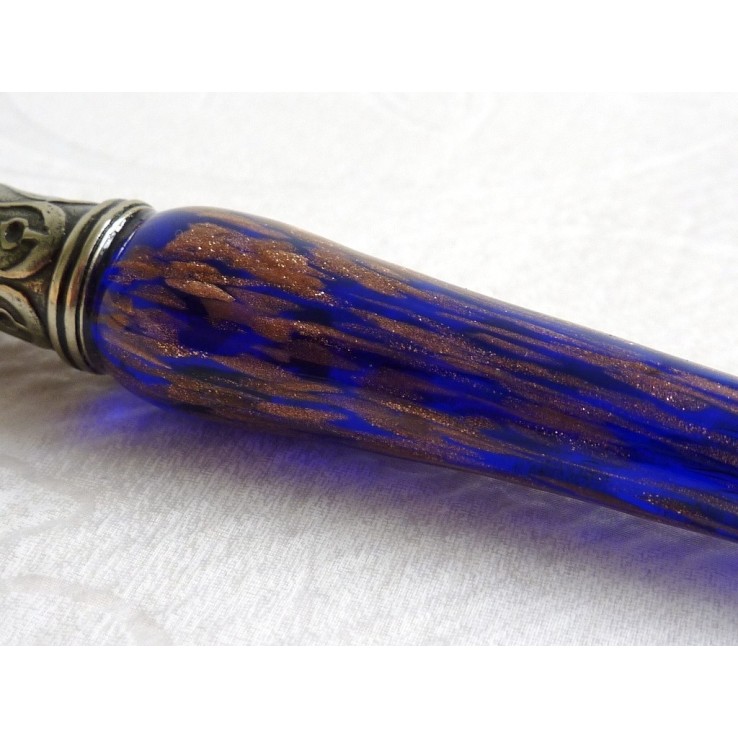 Koppar och glas kalligrafipenna