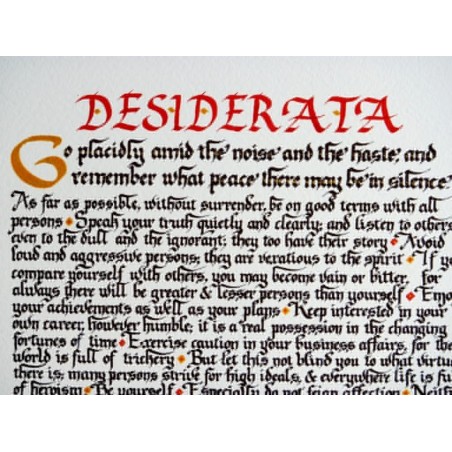 Desiderata