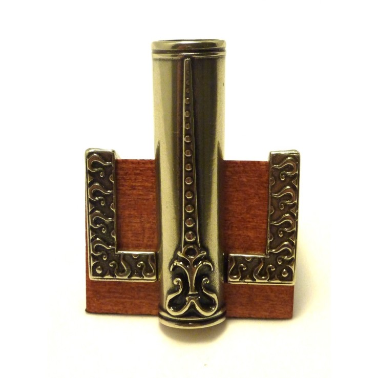 Wood and Alpaca Pen Holder