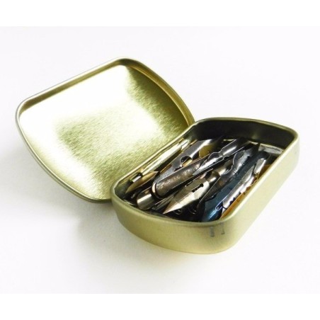 Caja de almacenamiento de plumillas