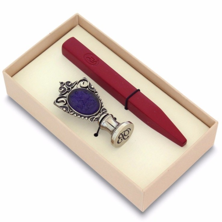 Saint George cameo voks forsegling sæt