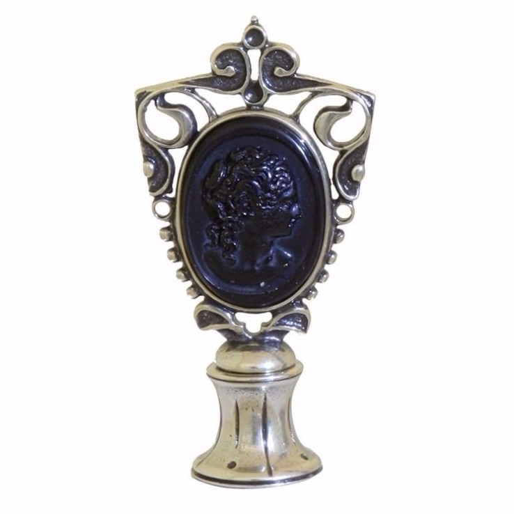 Woman cameo wax seal set