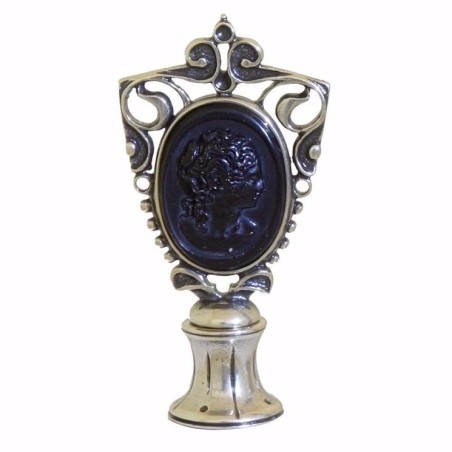 Vrouw cameo was zegel set