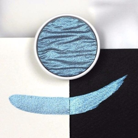 Sky Blue - Coliro Relleno de perlas