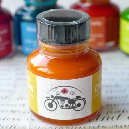 Kanariengelb Acrylfarbe