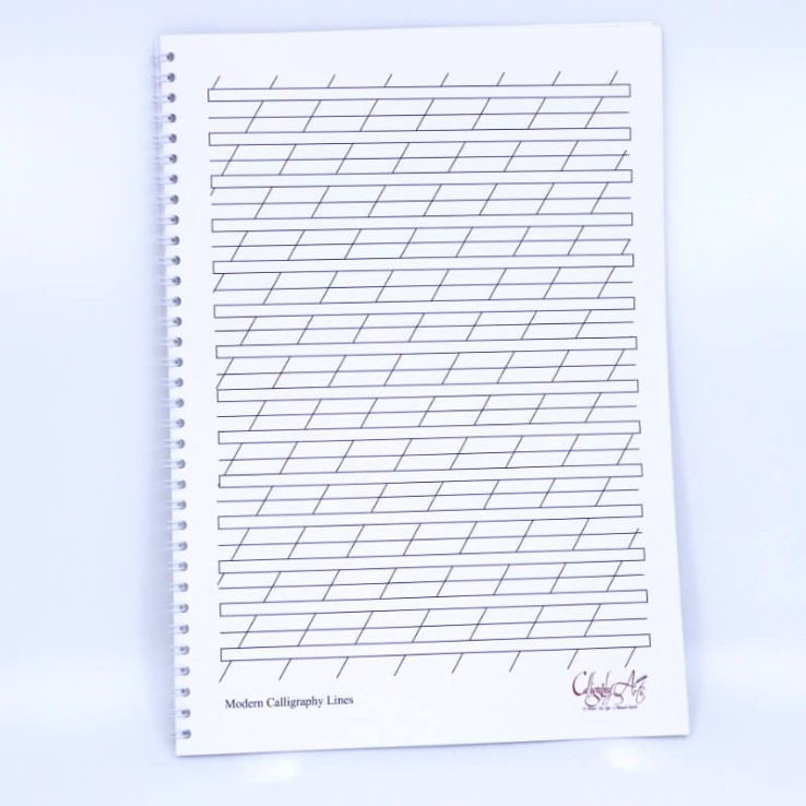 Modernes Kalligraphieheft