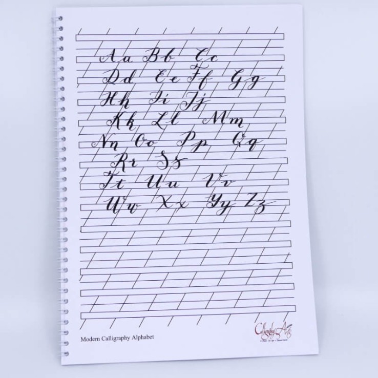 Modern kalligrafieboekje