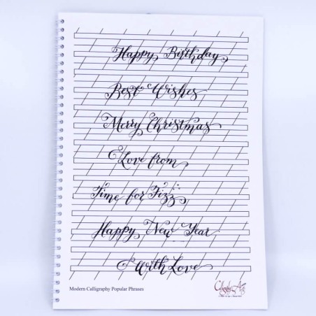 Modernes Kalligraphieheft