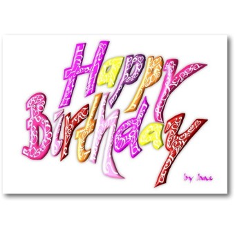 Tillykke med fødselsdagen - Piger