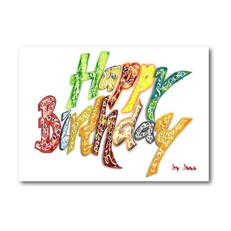 Tillykke med fødselsdagen - Generelt (Lys)