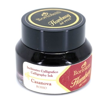 Red Italian Calligraphy Ink - Hamburg Casanova 2