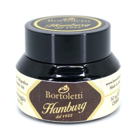 Braune italienische Kalligraphie-Tinte - Hamburg Caravaggio