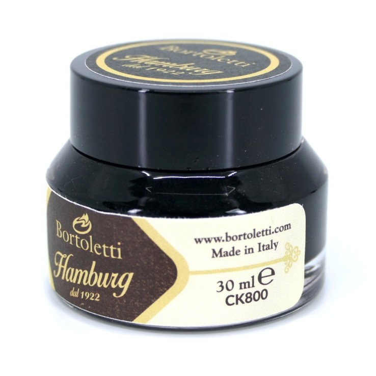 Encre de calligraphie italienne brune - Hamburg Caravaggio