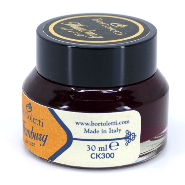 Orange italiensk kalligrafi - Hamburg Dante