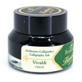 Tinta de caligrafía italiana verde - Vivaldi de Hamburg 2