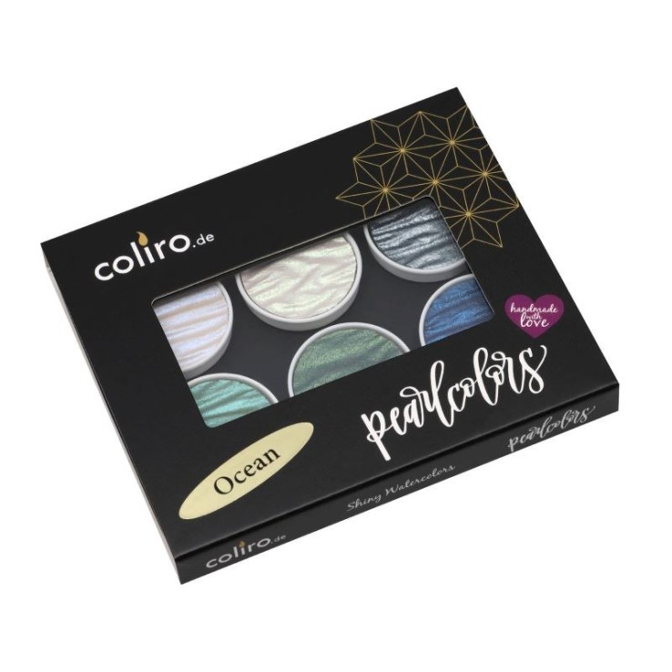Coliro Pearlcolors - Ocean (metalen doos)