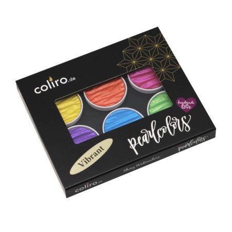 Coliro Pearlcolors - Vibrant (metallilaatikko)