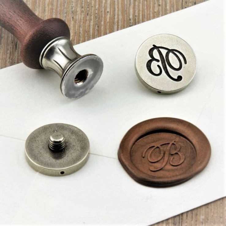 Wooden pen and wax seal set - Todaro