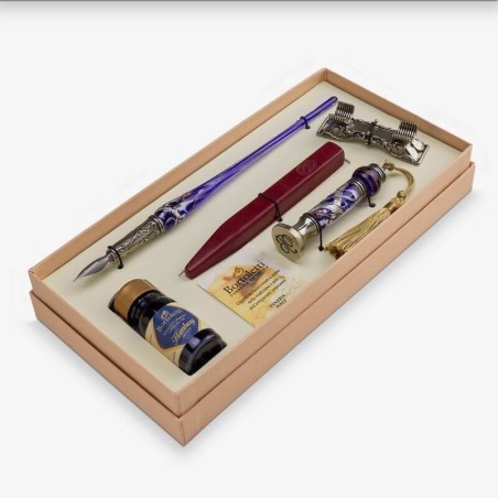 Glasstift, Wachssiegel - Leopardi