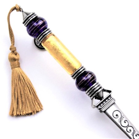 Briefopener, bladgoud - Casanova