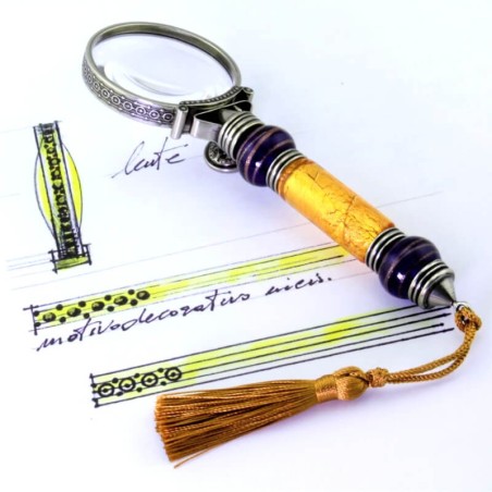 Loupe - feuille d'or - Casanova