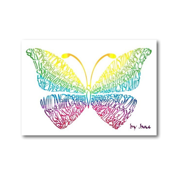 Mariposa del arco iris
