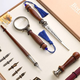 Set da scrivania per calligrafia in legno - Mocenigo 2