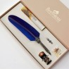 Koop Luxe Crown Feather Quill Calligraphy Gift Set