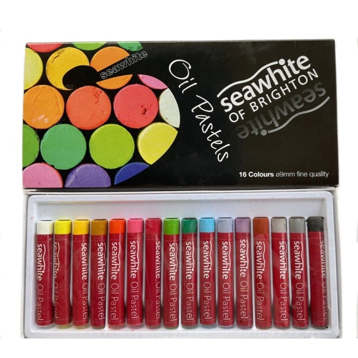 Osta SeaWhite Oil Pastel Sticks - 16 Väri