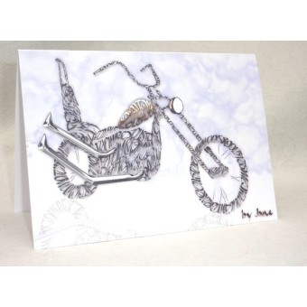 "Old skool" motorcykel 2