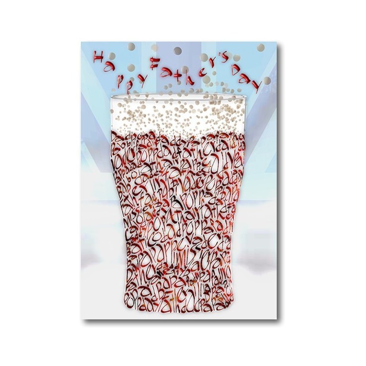 Bonne fête des pères - bière