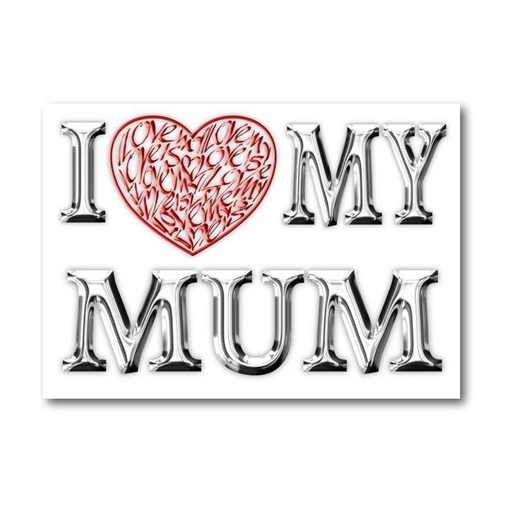 Ik houd (Hart) van Mijn moeder