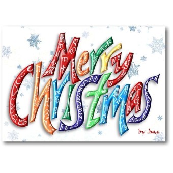 Merry Christmas - Greeting Card