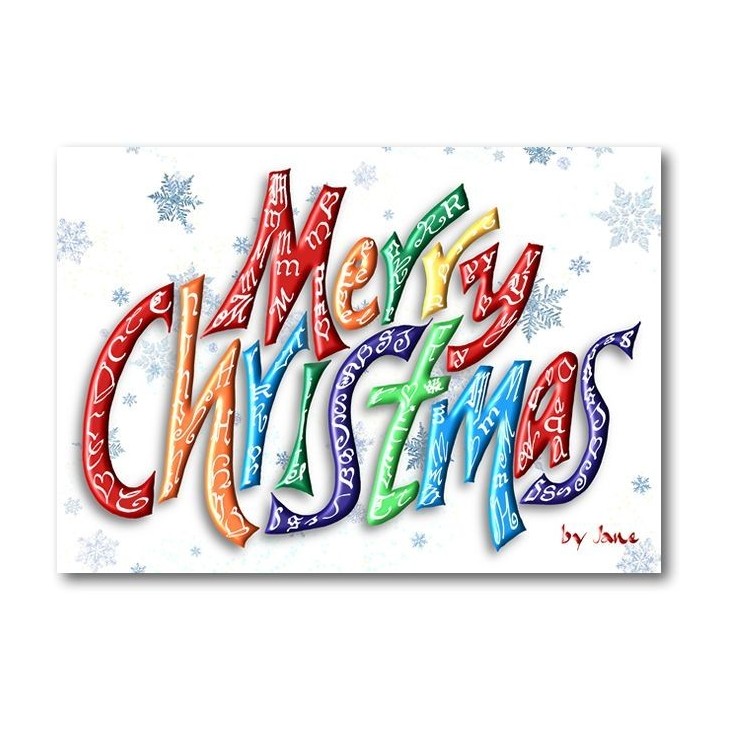 Merry Christmas - Greeting Card
