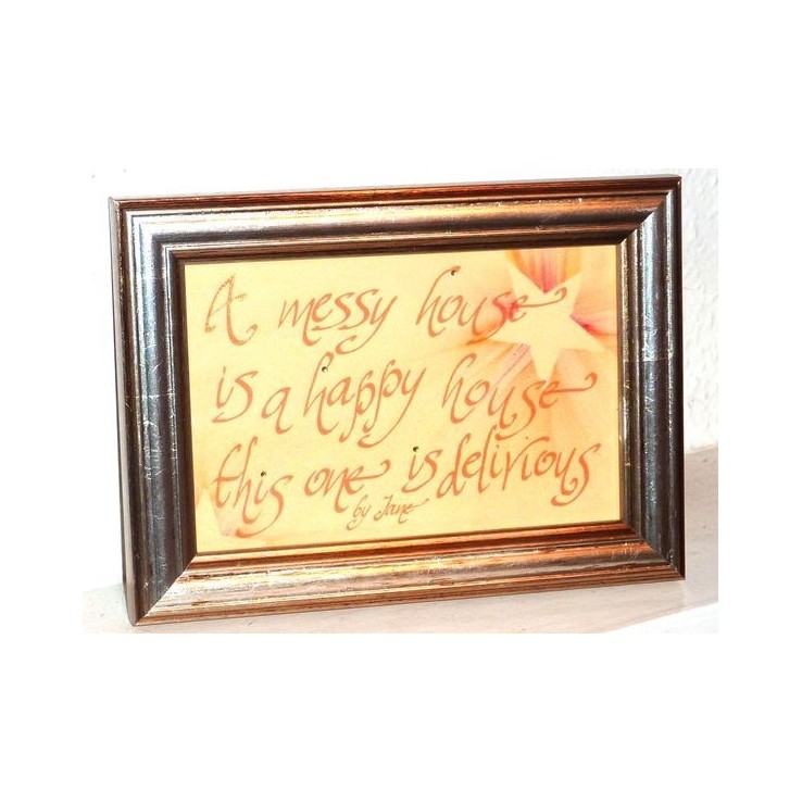 Mijn rommelige huis is uitzinnig