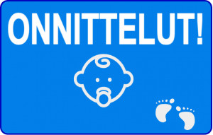 
			                        			Onnittelut poikavauva