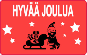 
			                        			Hyvää joulua